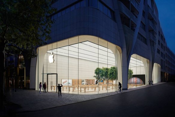 Architecture + Branding: Luxury marketplace requires brand to think  different about its Apple Stores